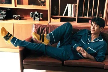 Nathan Hartono wears Onitsuka Tiger