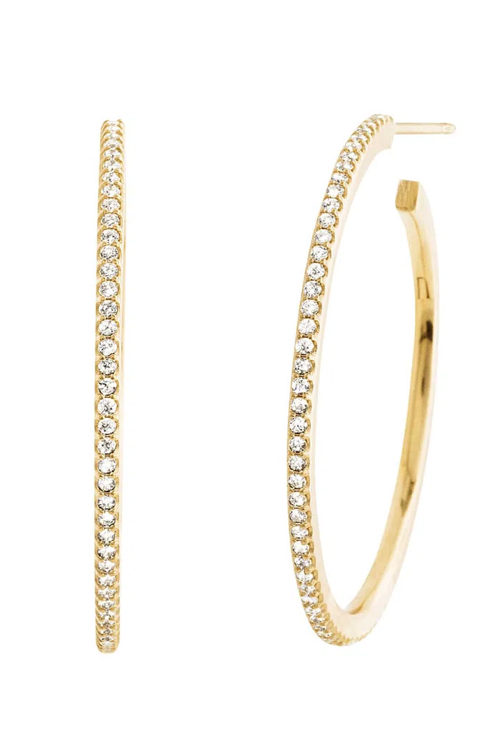 Love Bands earrings, $12,500, Ole Lynggaard at LaPrendo
