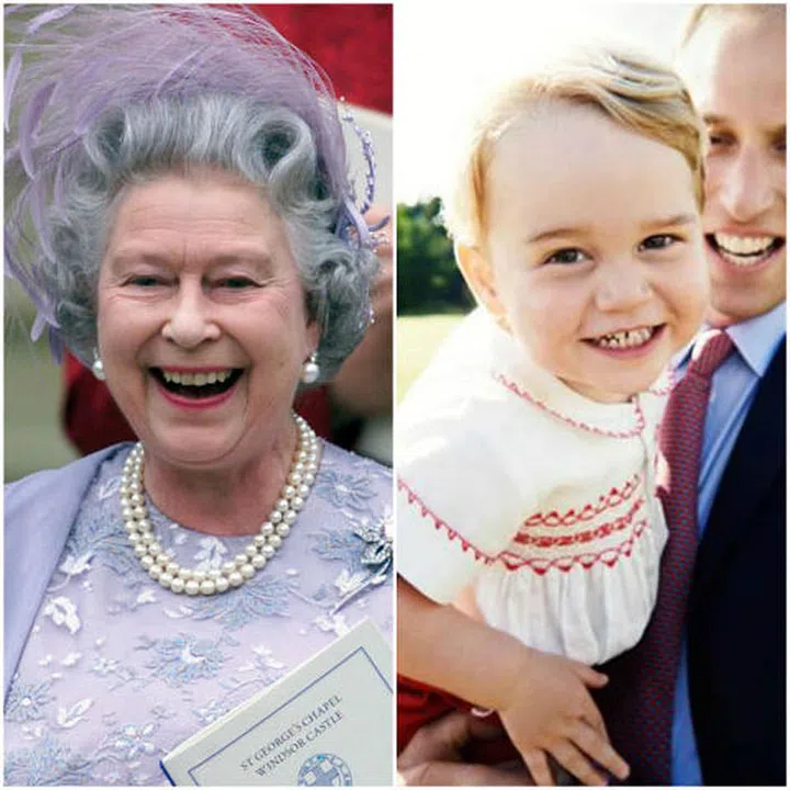For the country's longest reigning-monarch and the fourth in line to her throne, there's a lot to smile about.