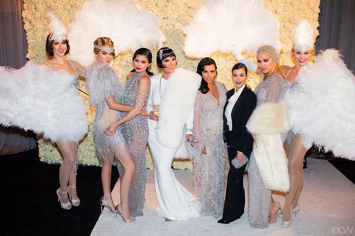 At her 60th birthday party. Photo: Getty