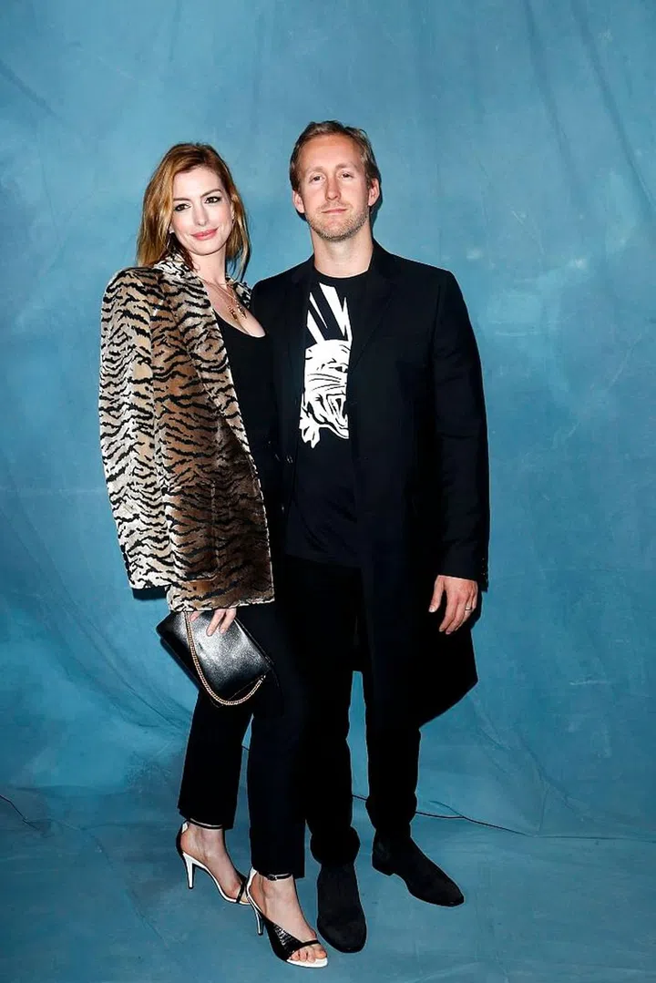 Anne Hathaway & Adam Shulman