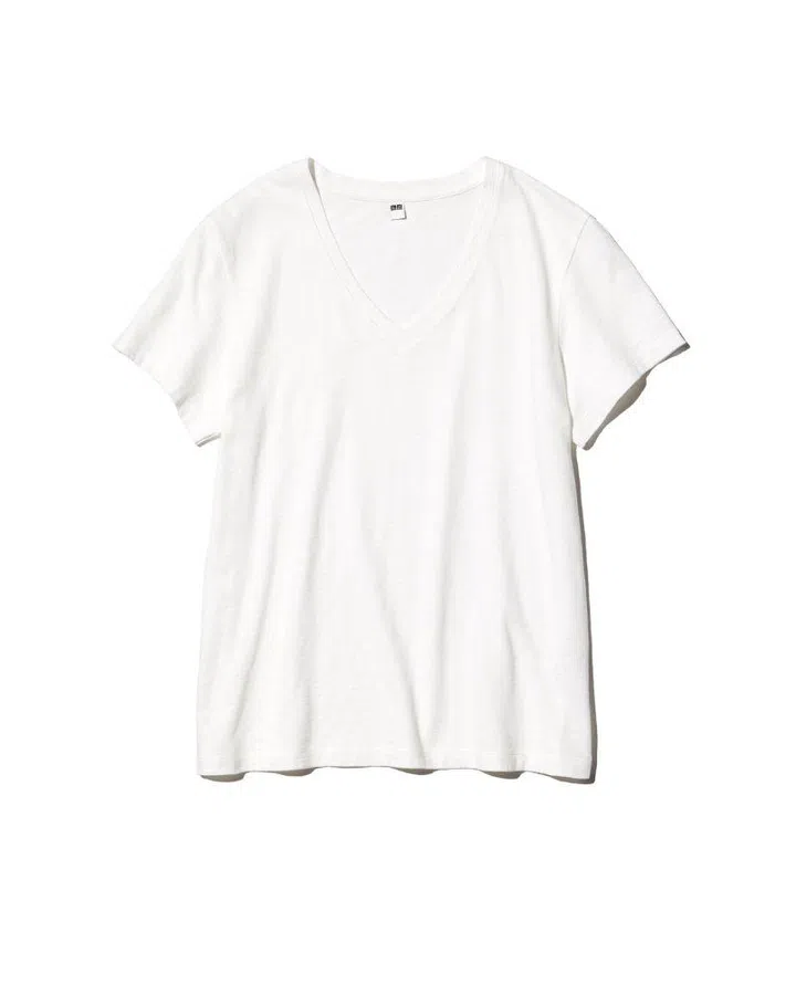 best white t-shirts, uniqlo t shirts