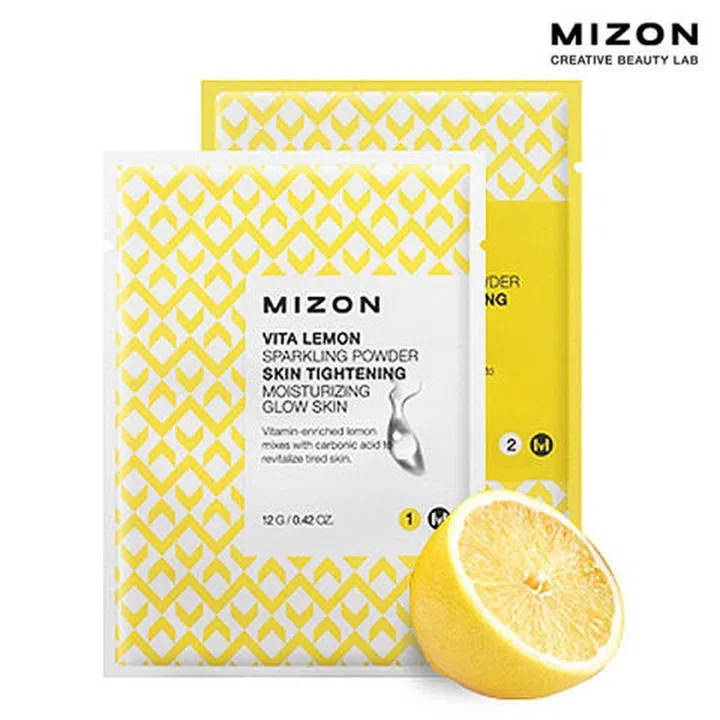 Mizon Vita Lemon Sparkling Powder, $6, peachandlily.com.