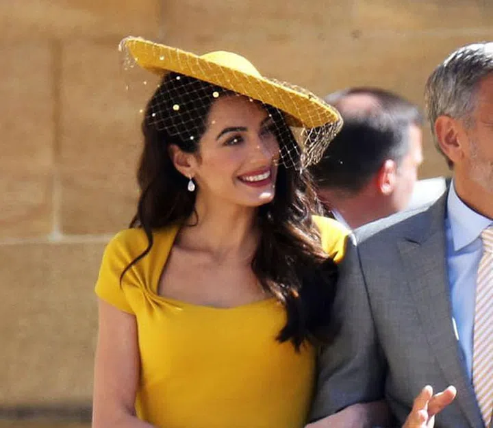 Wearing Stephen Jones. Photo: Getty