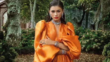 Zendaya in Bvlgari's Serpenti collection