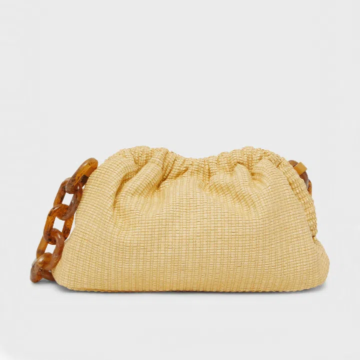 Mansur Gavriel Twist Mini Cloud Clutch