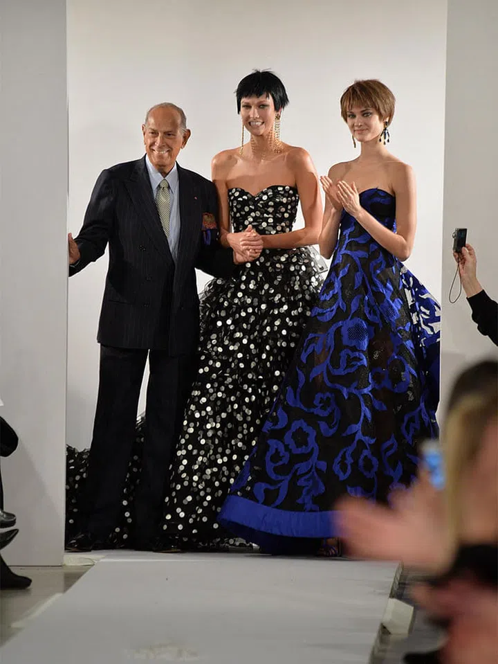 Born in Santo Domingo, the undisputed king of Upper East Side glamour informed the dressing of many a woman of certain means, from blue bloods to Hollywood royalty and even political nobility. His elegant offerings have followed women from the highest echelons of society during their many 
personal and professional milestones. He leaves behind a legacy of style and sophistication.