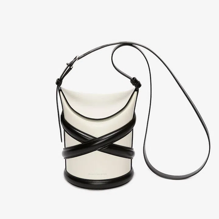 The Curve Bag, S$2,195, Alexander Mcqueen