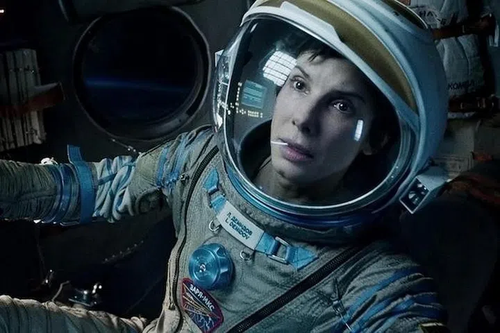 Movie still of Gravity starring Sandra Bullock. PHOTO: STARHUB
