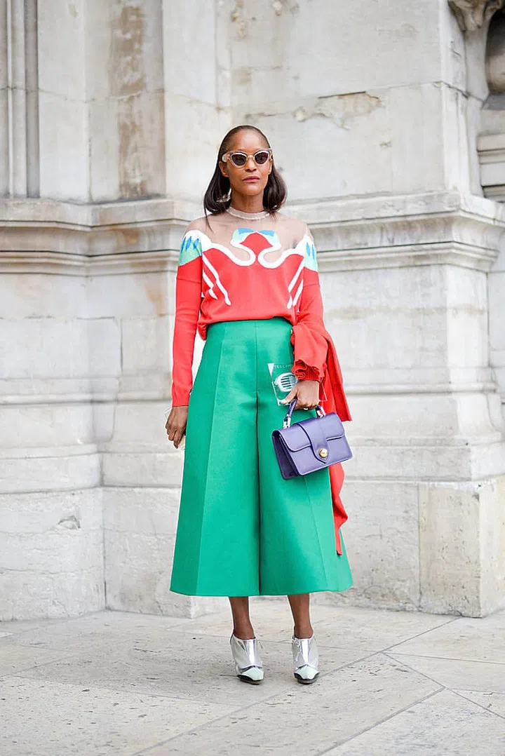 The Street Style Star's Secret To Wearing Red Without Looking Like A ...