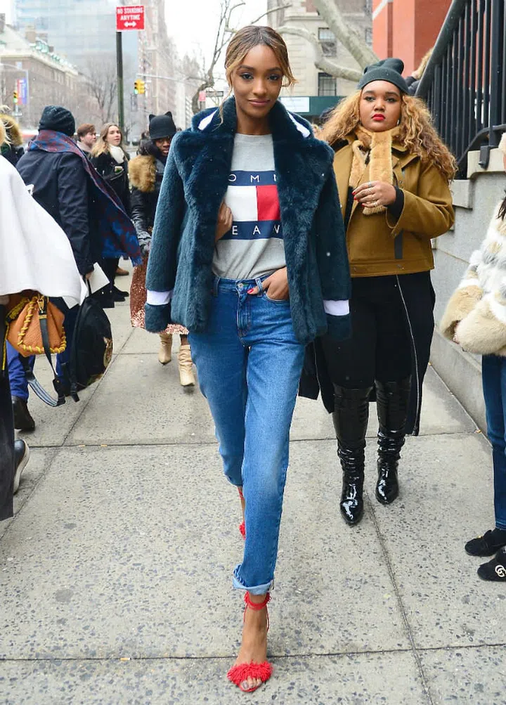 The London native and former Victoria's Secret angel charms the socks off everyone with her poise and grace. (Photo: Getty)