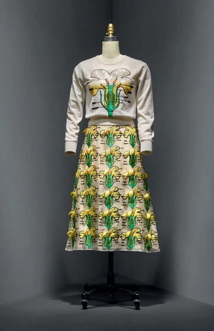 Dress, Christopher Kane (British, born 1982), spring/summer 2014; Courtesy of Christopher Kane. Photo: Nicholas Alan Cope 