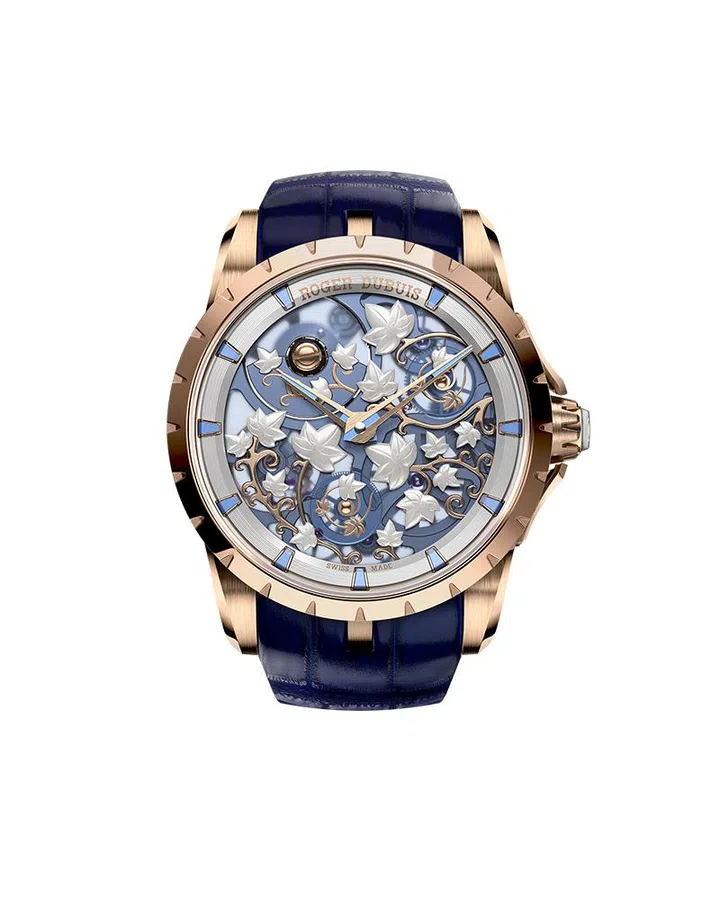 watch news may 2026 | roger dubuis Excalibur Brocéliande 38mm watch twilight blue