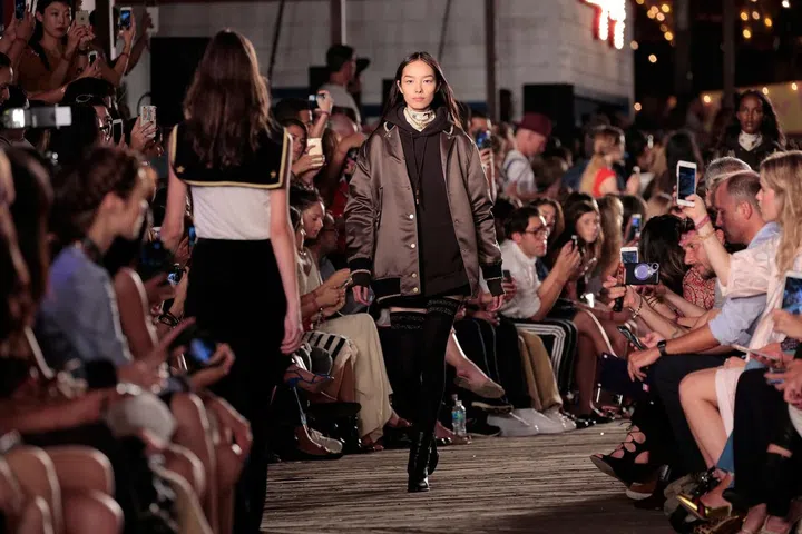 #TOMMYNOW at NYFW in September 2016.
Photo: Getty