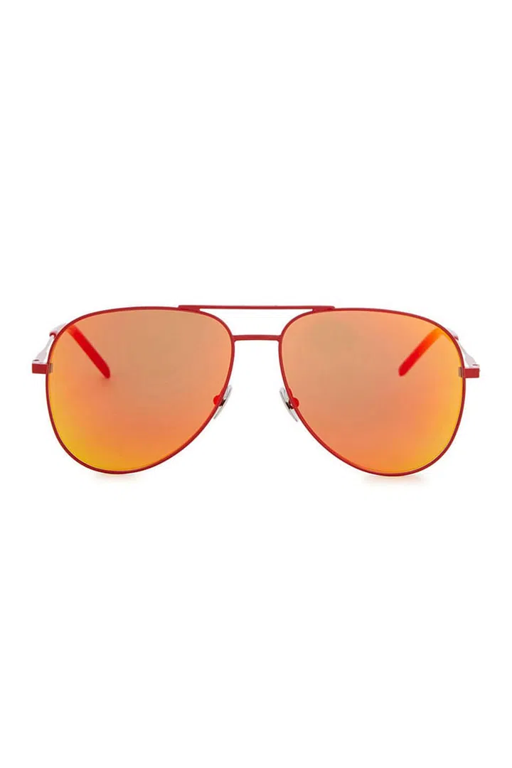 Classic 11 aviator-style sunglasses, £236, Saint Laurent at Harvey Nichols