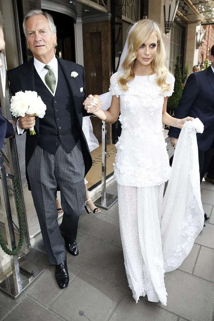 Poppy Delevingne in Chanel Haute Couture, 2014.