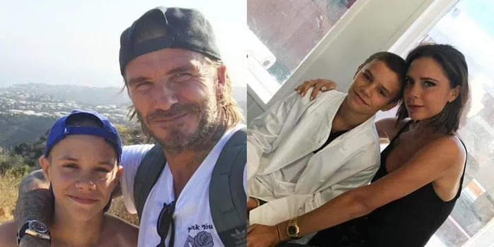 Victoria and David Beckham