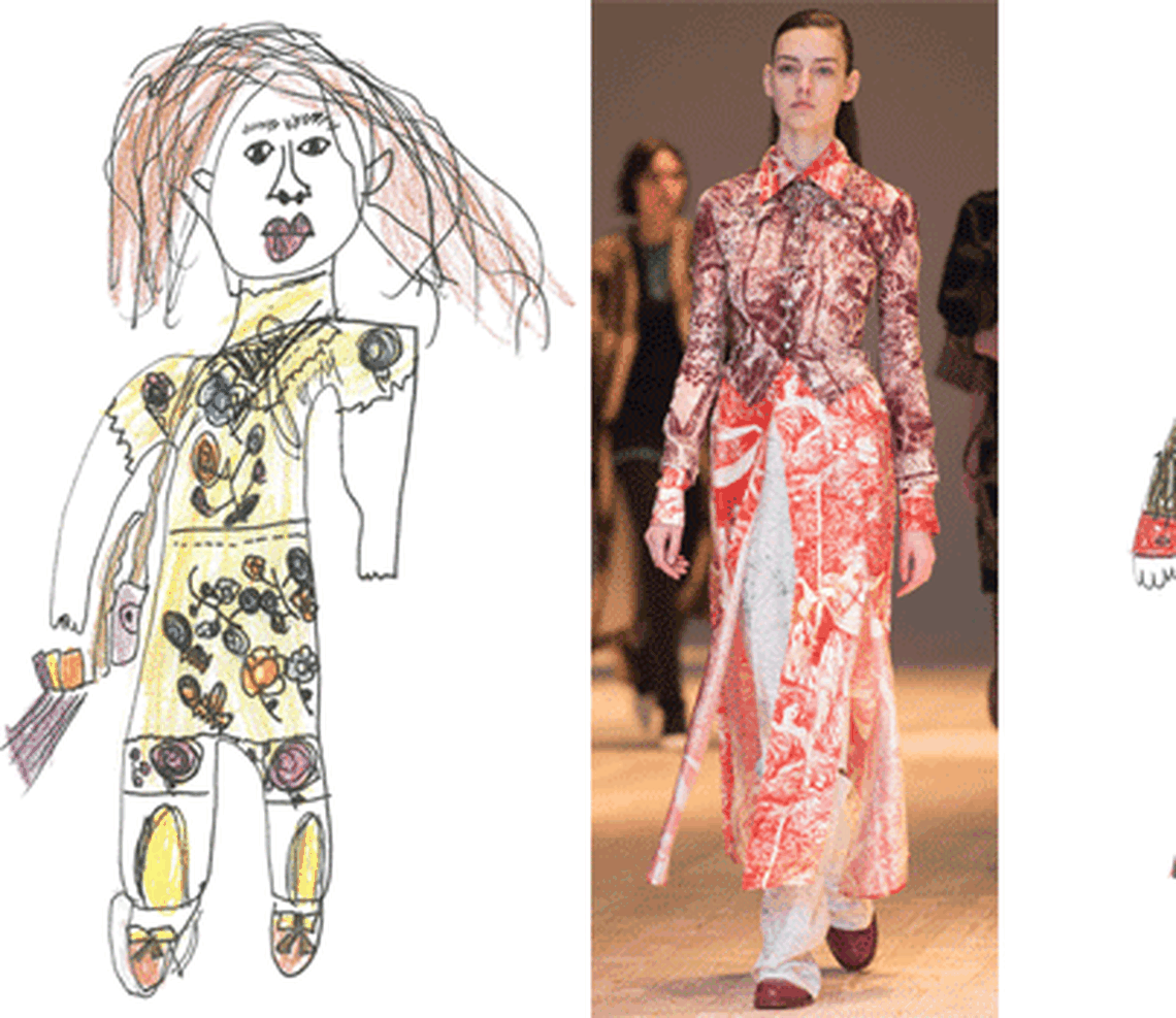 bazaar junior kid draws fw17