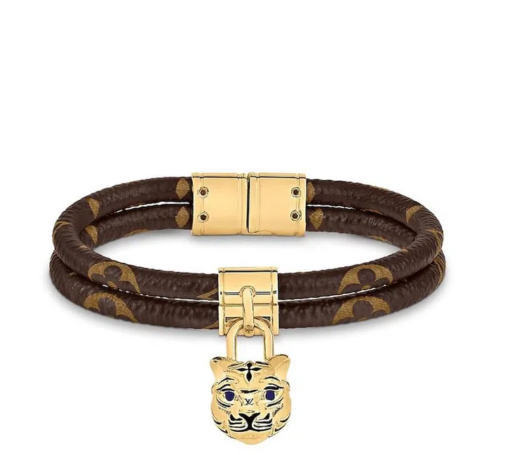 My LV Tiger Bracelet, $770, Louis Vuitton