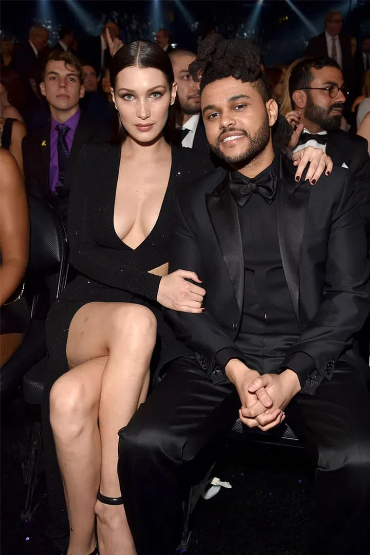 Hadid and The Weeknd quickly rose as the It supermodel-musician couple of the moment when they began dating in 2015. The model starred in his music video for "In The Night" and the couple attended several award shows arm-in-arm throughout their relationship. But just two weeks ago, it was announced that the young couple called it quits amicably, citing busy work schedules. Later this month, they'll cross paths again at the Victoria's Secret Fashion show, where Hadid will be walking for the first time and The Weeknd will be performing for the second year in a row.