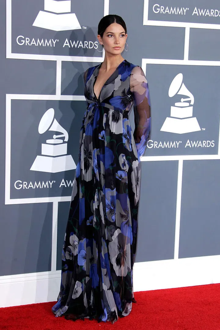 At The 54th Annual GRAMMY Awards. Photo: Getty