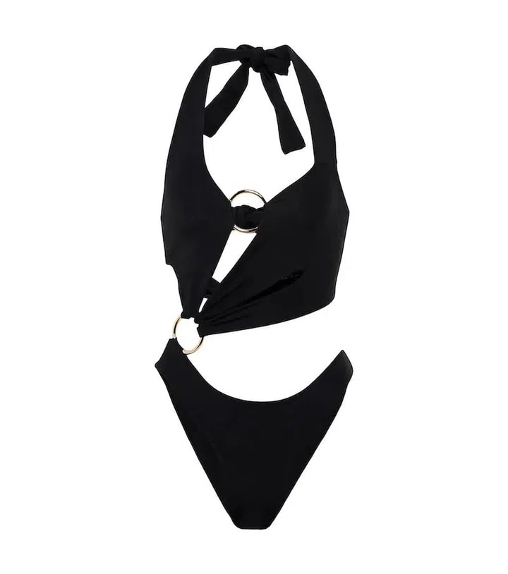Cutout Swimsuit, $456, Louisa Ballou at Mytheresa