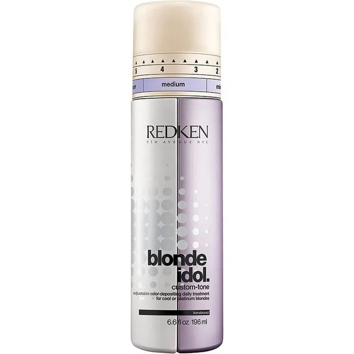 Designed to cut brassiness from dyed tresses, this releases a customisable blend of colour-correcting and conditioning formulas, so your hair remains vibrant and soft between
salon appointments.