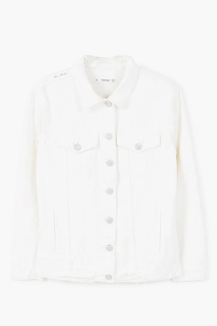 This simple jacket will go with pretty much everything in your wardrobe.
Denim jacket, £49.99, Mango