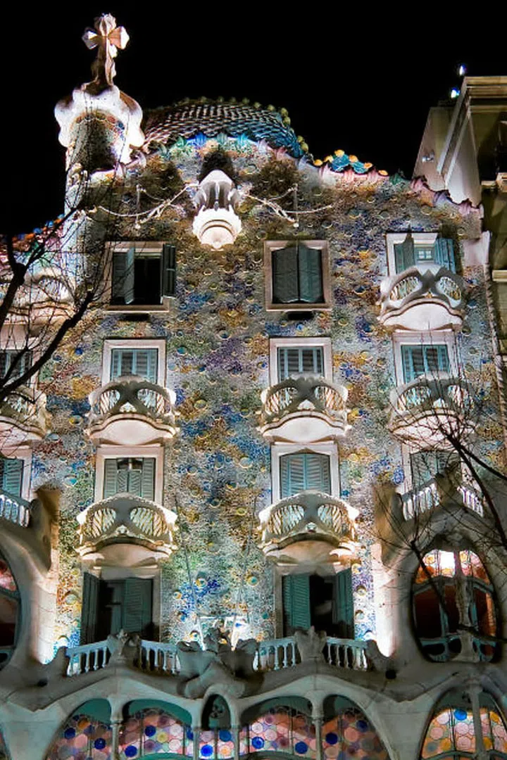 Nestled into Barcelona's Passeig de Gràcia, Casa Batló is a breathtaking example of architect Antoni Gaudí's finest work. Summer nights in the Spanish metropolis can be spent on the house's rooftop during its "Magic Nights" celebration. Photo: Getty