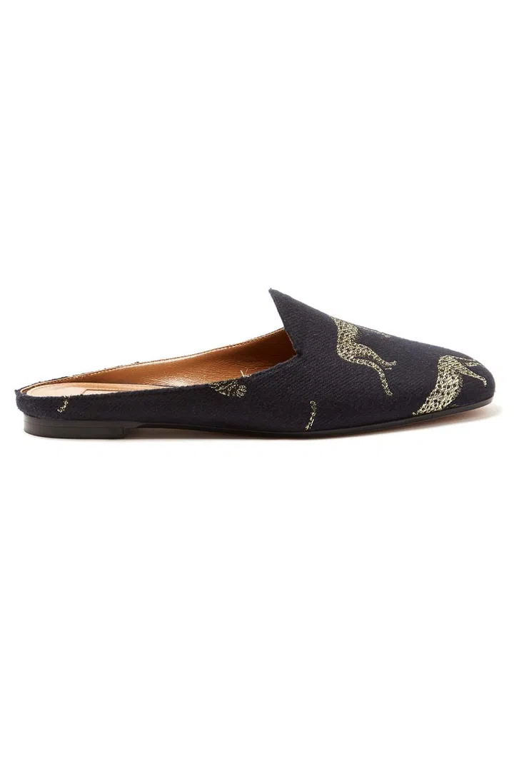 As chic as they are comfortable.
Aquazzura Jacquard shoes, £400