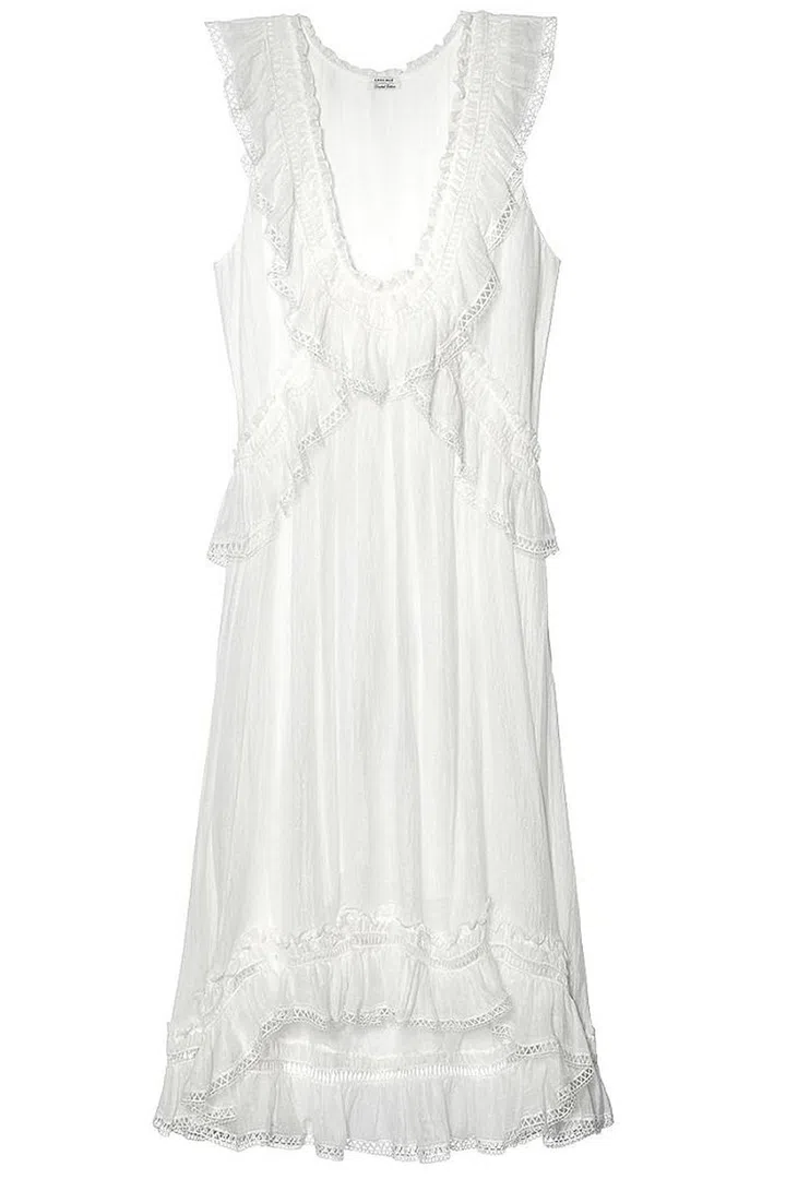 Leon Max Collection dress, $548, maxstudio.com. Photo: Studio D