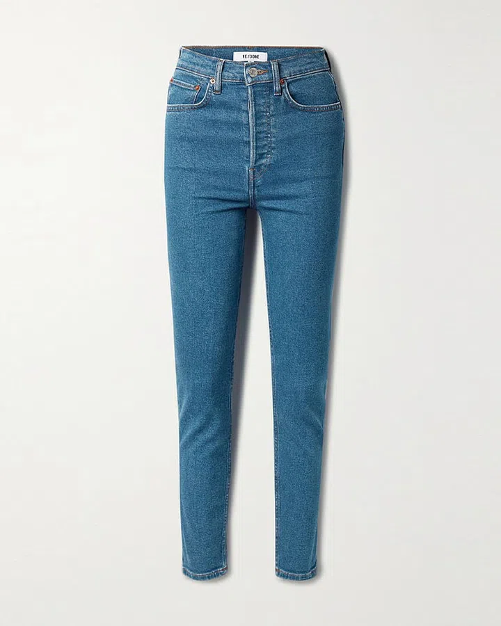 RE/DONE 90s high-rise skinny jeans