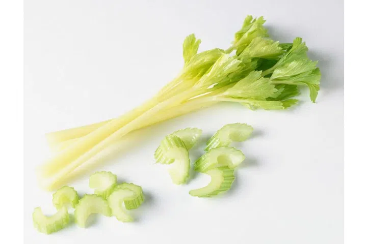 Despite the belief you can burn calories just by chewing celery, it's actually a pretty nutrition-less vegetable. It has also been found to contain up to 68 pesticides, according to the USDA. Yuck.