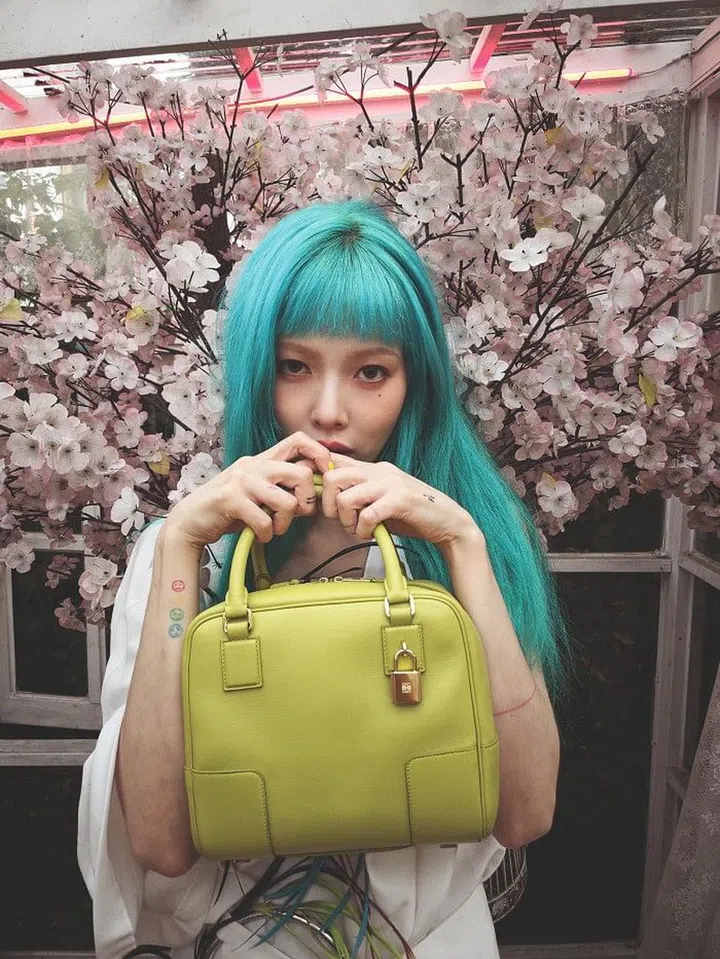 HyunA LOEWE Amazona campaign