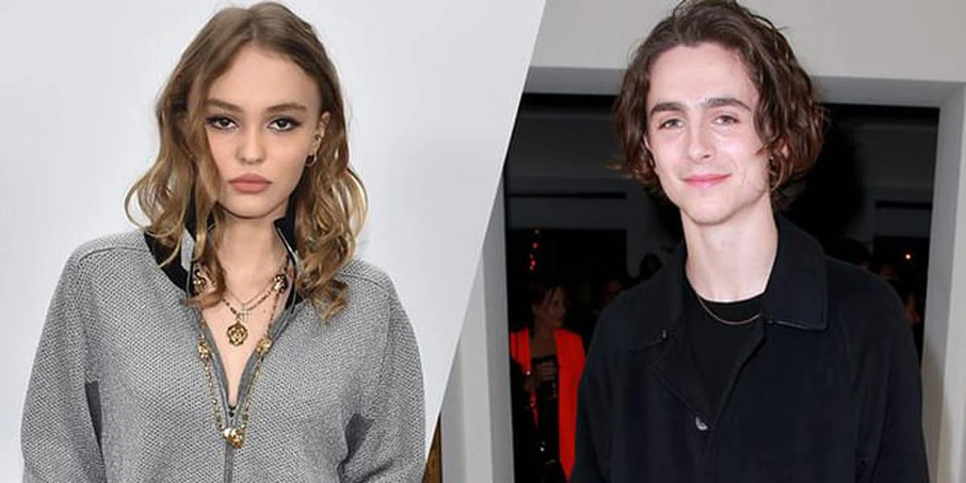 Timothée Chalmet and Lily Rose Depp