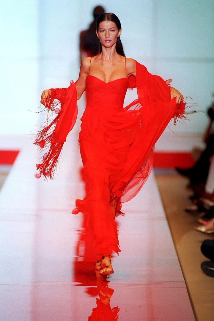 Gisele Bundchen in Valentino