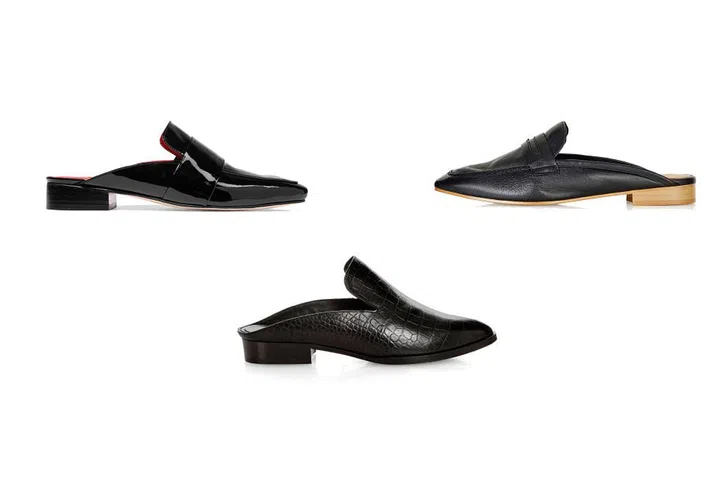 From right: £300, Dorateymur at Net-A-Porter; £295, Robert Clegerie at Matchesfashion.com; £59, Topshop
