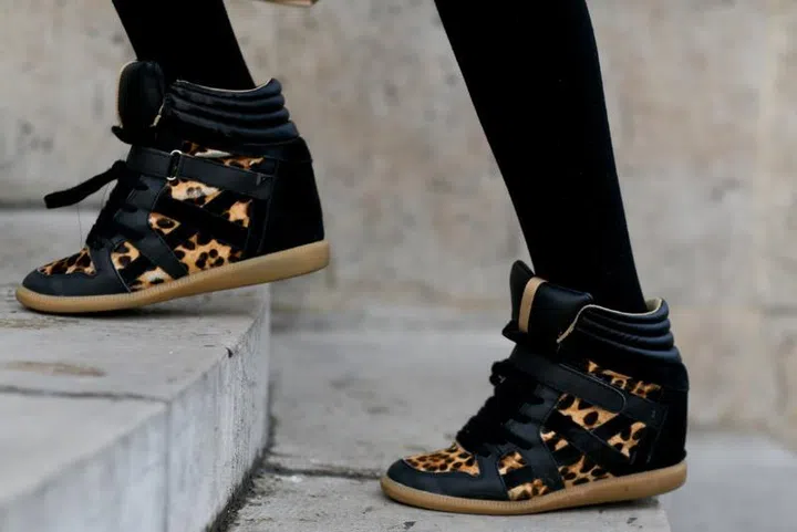 fashion trends throwback | sneaker wedge