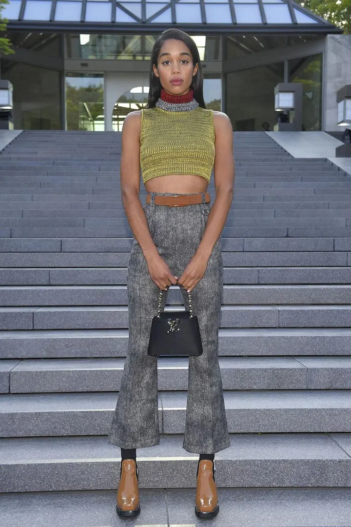 in Louis Vuitton. Photo: Getty 