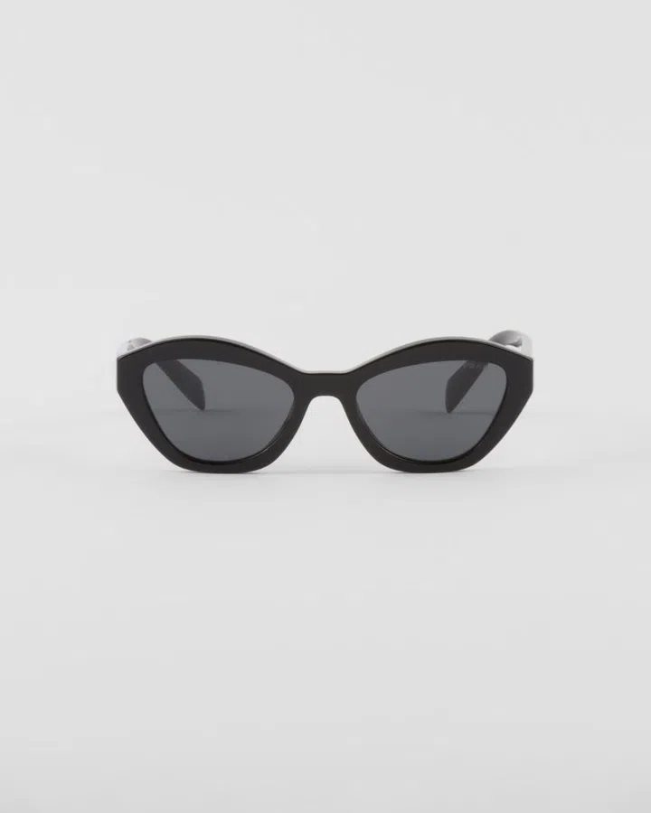 Christmas gift guide 2024 travel fashion Prada cat-eye black sunglasses
