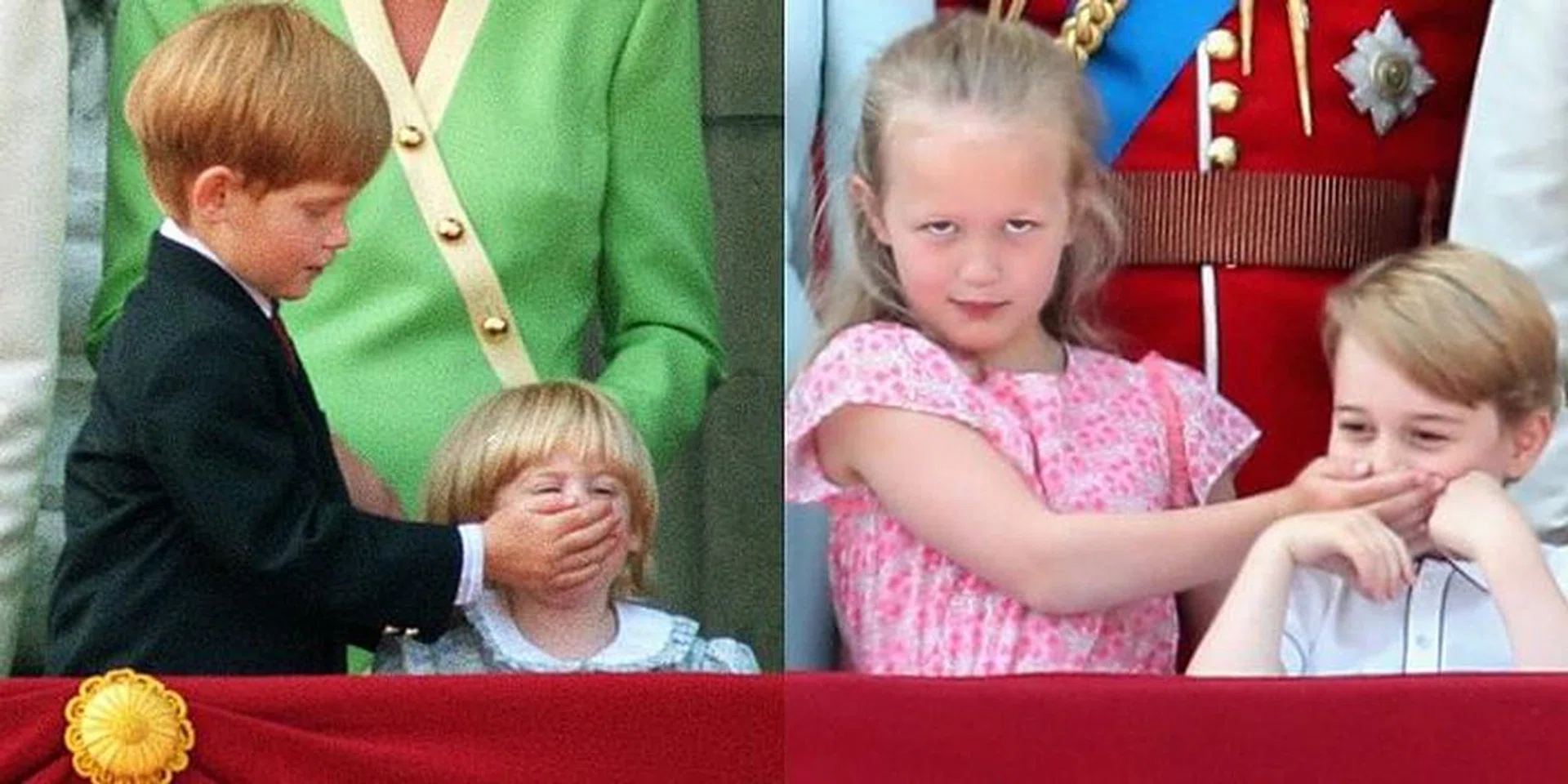 Prince Harry Princess Beatrice Prince George Savannah Phillips