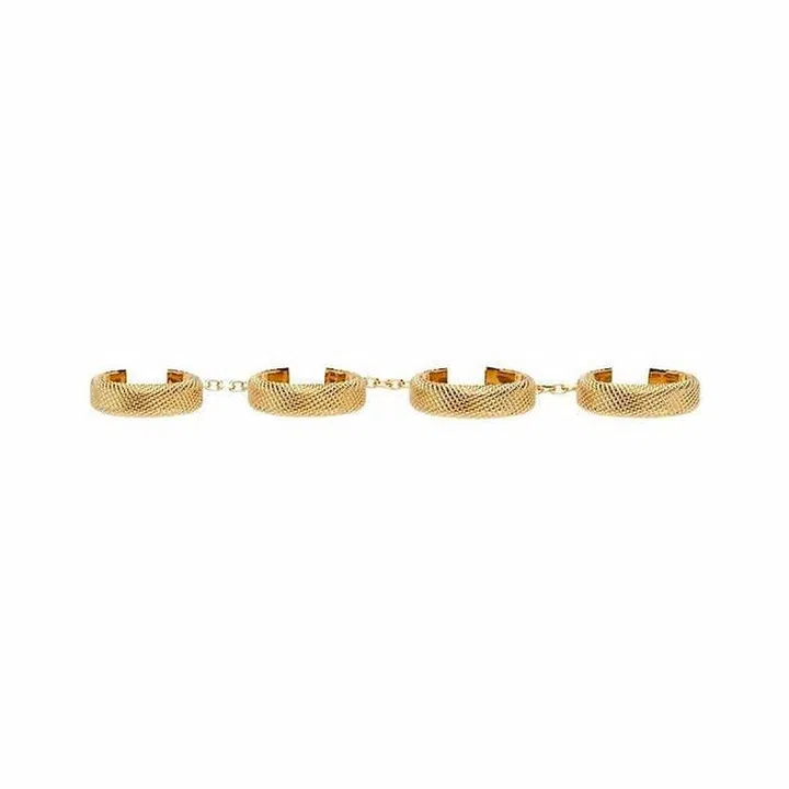 Gold Lock Ring, $1,120, Givenchy at SSENSE
