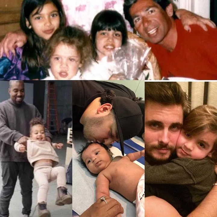 "To all the fathers out there who love unconditionally, who put their children first above all, we love you!! To my son, Rob, on your first Father's Day... I am so so proud of you!! I've watched you grow into the most loving, caring father to our precious angel, Dream. Your father would be so proud of you. I love you and I'm proud of you Kanye and Scott. You amaze me every single day and all of my grandchildren are so very blessed to have all of you as fathers. To all the amazing dads out there, Happy Father's Day!!! #FathersDay" Photo: @krisjenner