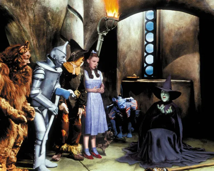The musical that reminded us "we're not in Kansas anymore," transported us to the land of Oz filled with flying monkeys and witches and a wizard. Judy Garland plays a wayward girl who's just trying to find her way back home, accompanied by a medley of characters like the Lion, the Scarecrow, and the Tin Man. Photo: Getty