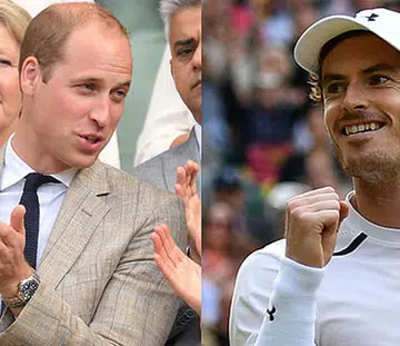 Prince William Bonds Over Fatherhood With Wimbledon Champ Andy Murray
