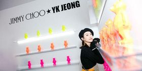 Victoria Song at the Jimmy Choo x YK Jeong party