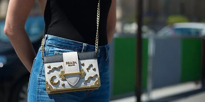 Prada Cahier Bag, Chalk White

Photo: Getty