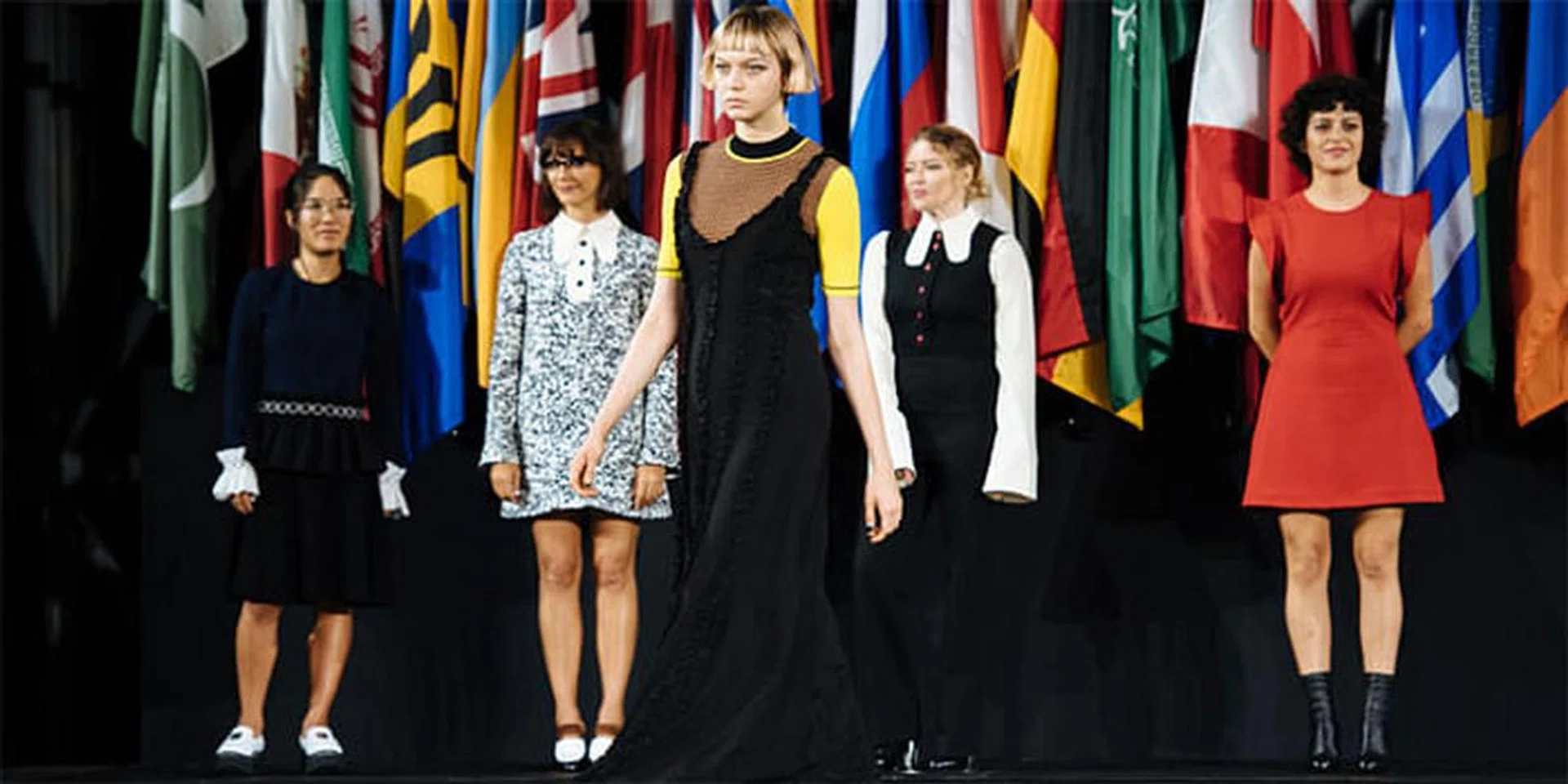 Opening Ceremony Gets Political With "Pageant Of The People" Show At NYFW