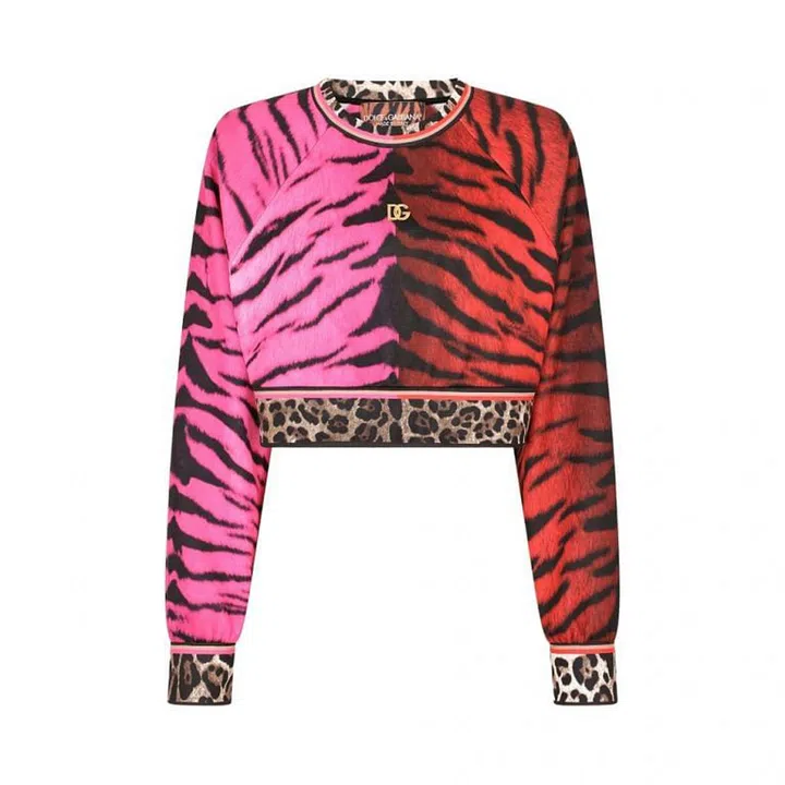 Cotton sweatshirt, $1,300, Dolce&Gabbana