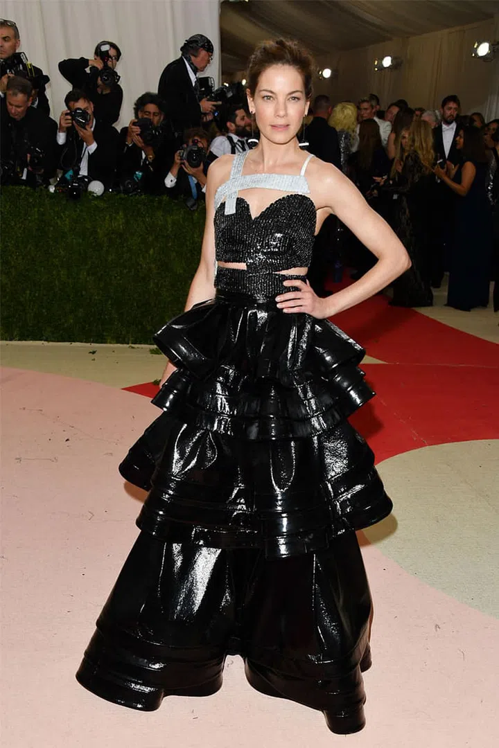 Really pretty, especially with the technical fabric that reads a bit more like trash-bag plastic.